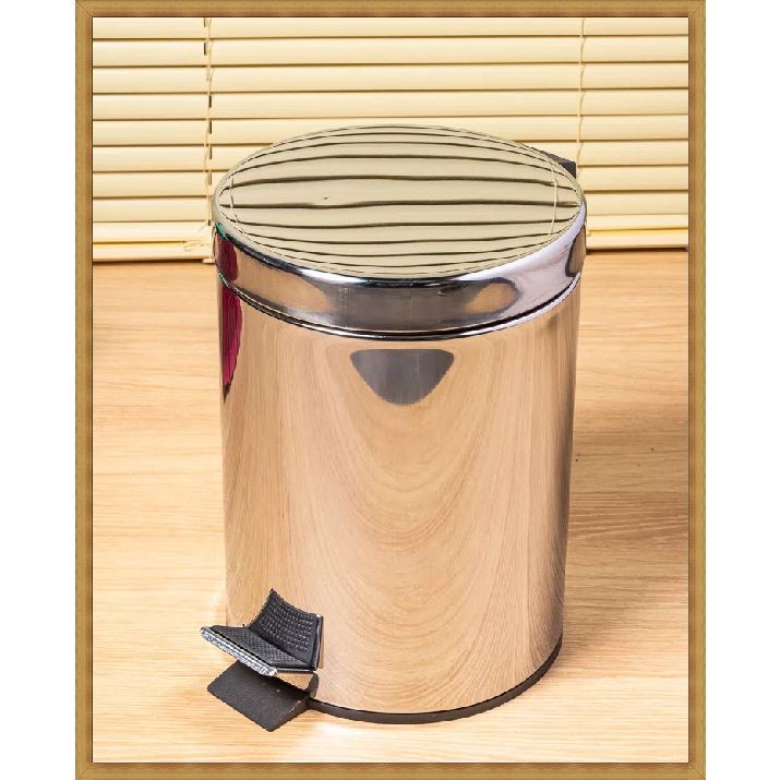 Mini Stainless Steel Dustbin (Imported)