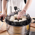 Stainless Steel Foldable Steamer Basket 10 Inch