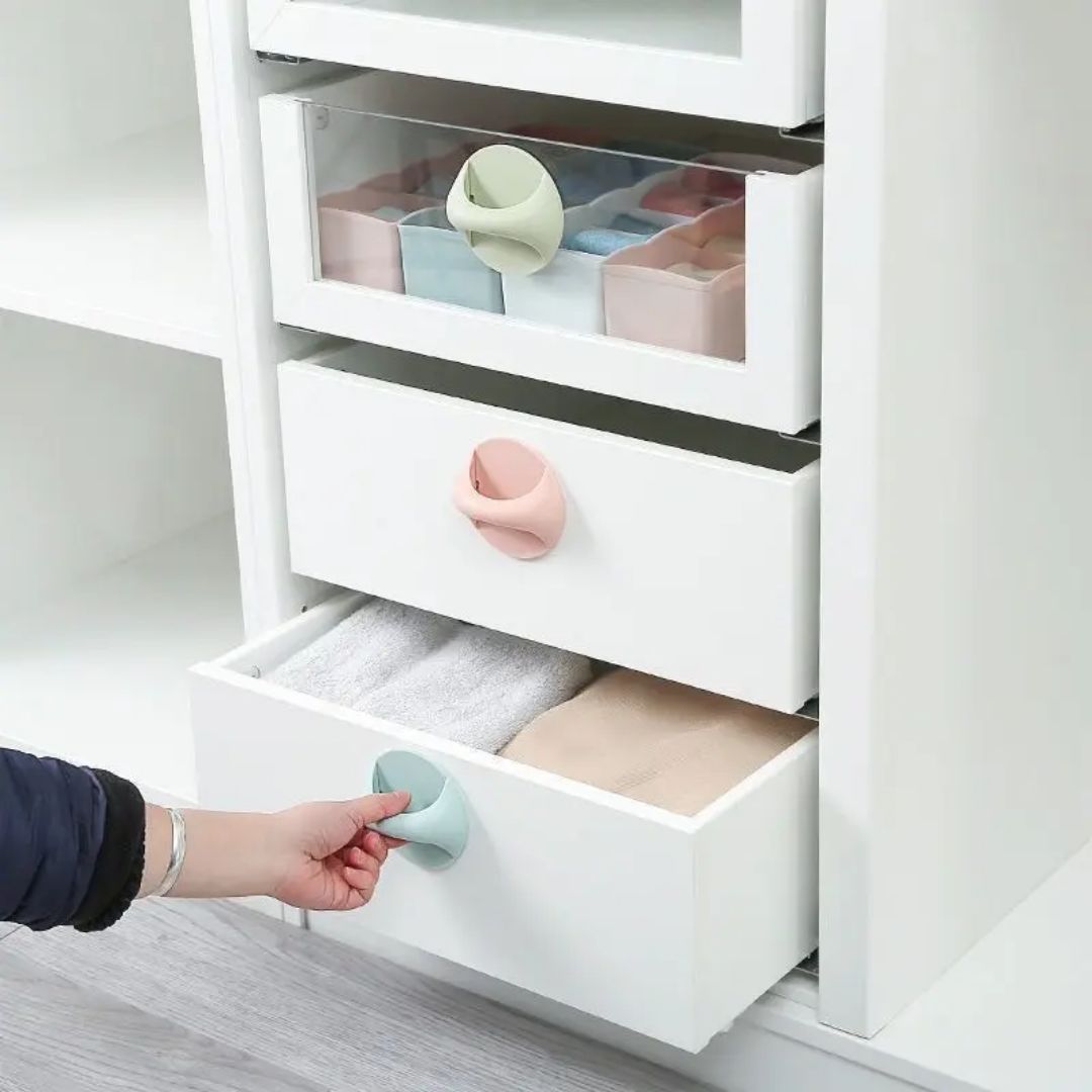 Self Adhesive Plastic Drawer Handle
